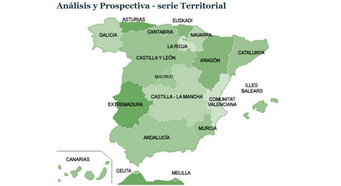 mapa informes indicadores espana