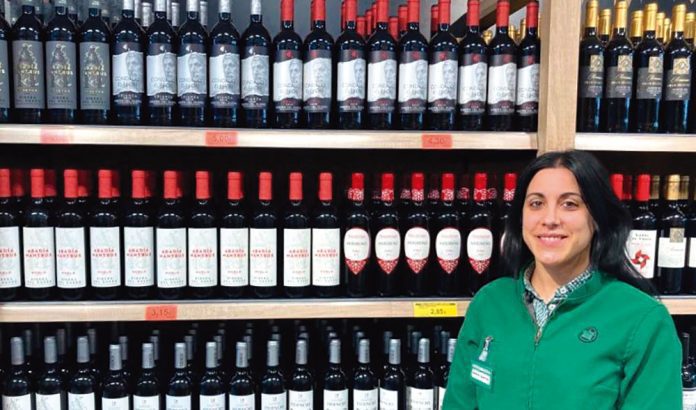 Merce Santos Especialista en Vinos tintos del Departamento de Prescripcion de Mercadona