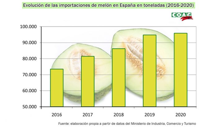 Evolucion Importaciones Melon